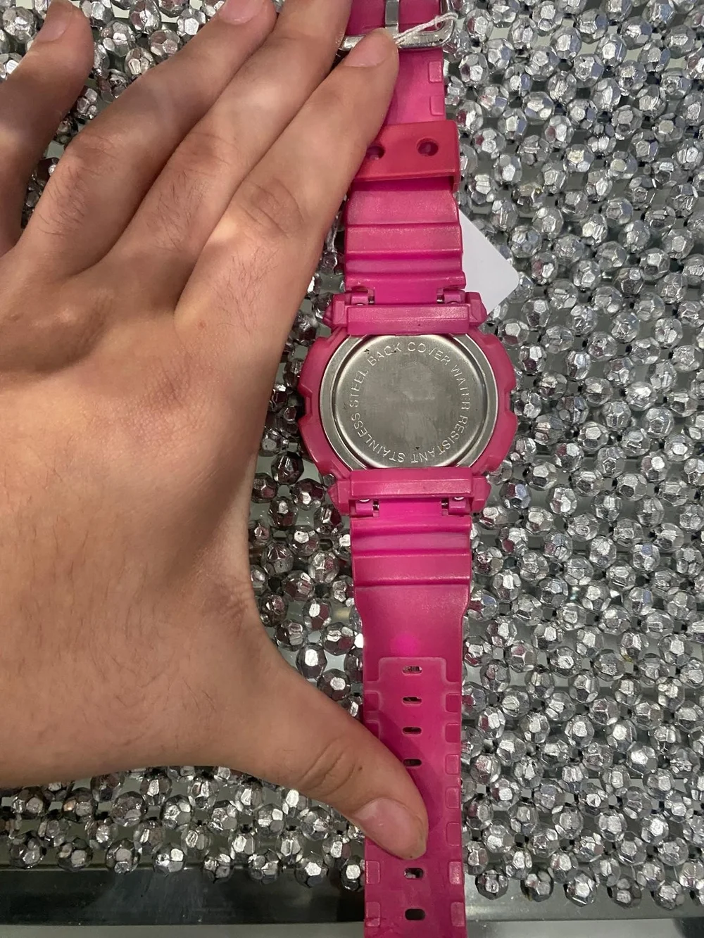 G-Shock bold pink